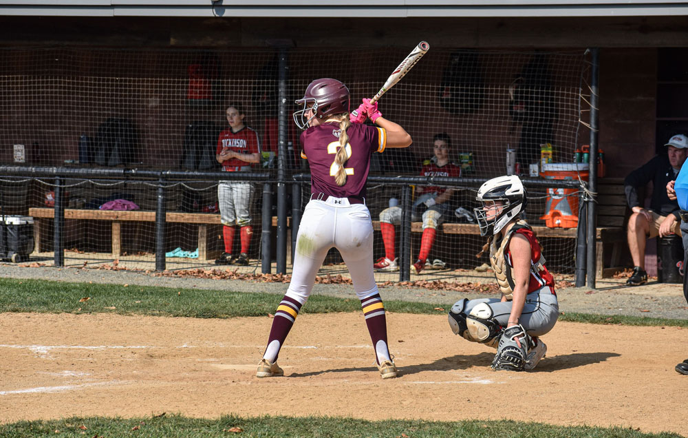 Alvernia Softball Player